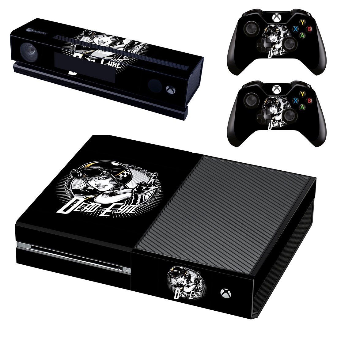 Dead eyre decal skin sticker for Xbox One console and controllers
