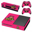 X game over decal skin sticker for Xbox One console and controllers