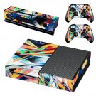 Tech wallpaper decal skin sticker for Xbox One console and controllers