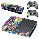 Hippie wallpaper decal skin sticker for Xbox One console and controllers