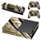 Music sheet decal skin sticker for Xbox One console and controllers