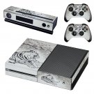 Tiger Clipart decal skin sticker for Xbox One console and controllers