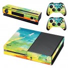 Painted Picture decal skin sticker for Xbox One console and controllers