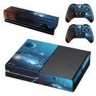 Space Planetdecal skin sticker for Xbox One console and controllers