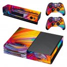 Spiral pattern decal skin sticker for Xbox One console and controllers