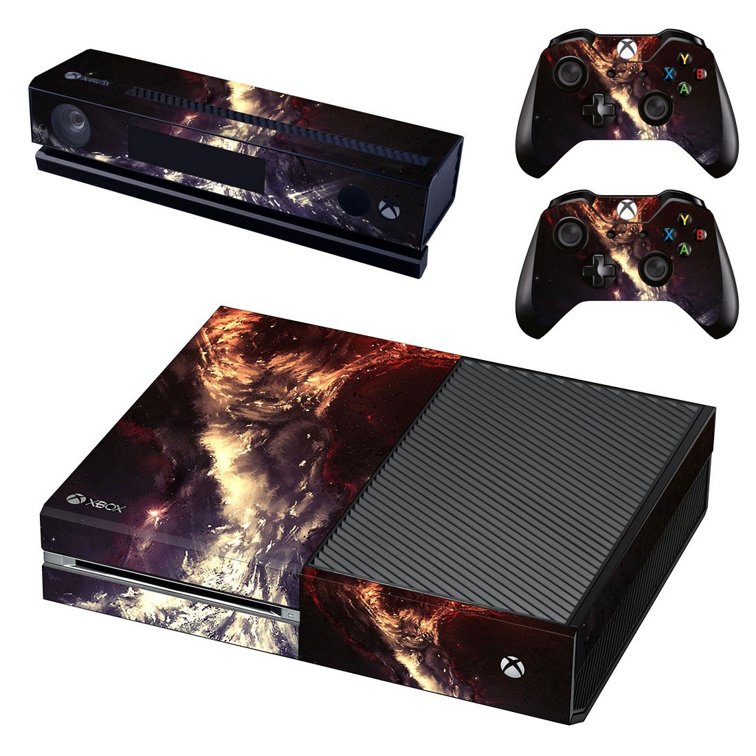 Nice wallpaper decal skin sticker for Xbox One console and controllers