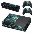 Tech wallpaper decal skin sticker for Xbox One console and controllers