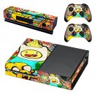 Adventure time wallpaper decal skin sticker for Xbox One console and controllers