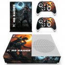 Shadow of the tomb raider decal skin sticker for Xbox One S console and controllers