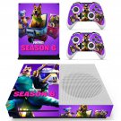 Fortnite decal skin sticker for Xbox One S console and controllers