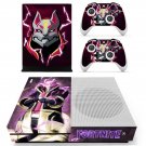Fortnite decal skin sticker for Xbox One S console and controllers
