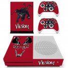 Venom decal skin sticker for Xbox One S console and controllers