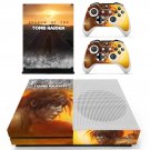 Shadow of the tomb raider decal skin sticker for Xbox One S console and controllers