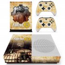 Fallout 76 decal skin sticker for Xbox One S console and controllers