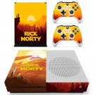 Rick and Morty decal skin sticker for Xbox One S console and controllers