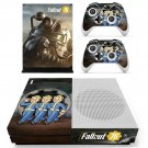 Fallout 76 decal skin sticker for Xbox One S console and controllers