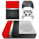Metal floor decal skin sticker for Xbox One S console and controllers