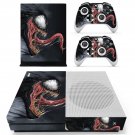 Venom decal skin sticker for Xbox One S console and controllers