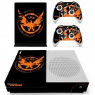 Tom Clancy's The Division decal skin sticker for Xbox One S console and controllers