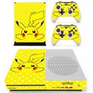 Pokemon go pikachu decal skin sticker for Xbox One S console and controllers