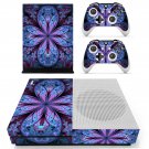 Floral Leaf decal skin sticker for Xbox One S console and controllers