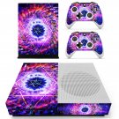 Floral star decal skin sticker for Xbox One S console and controllers
