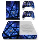 Tech wallpaper decal skin sticker for Xbox One S console and controllers