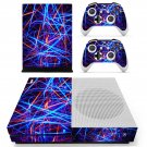 Tech wallpaper decal skin sticker for Xbox One S console and controllers