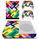 Tech wallpaper decal skin sticker for Xbox One S console and controllers