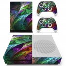 Tech wallpaper decal skin sticker for Xbox One S console and controllers