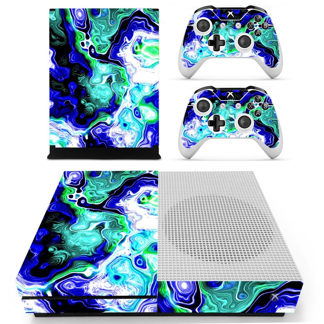 Mythical creature decal skin sticker for Xbox One S console and controllers
