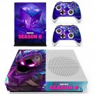 Fortnite decal skin sticker for Xbox One S console and controllers