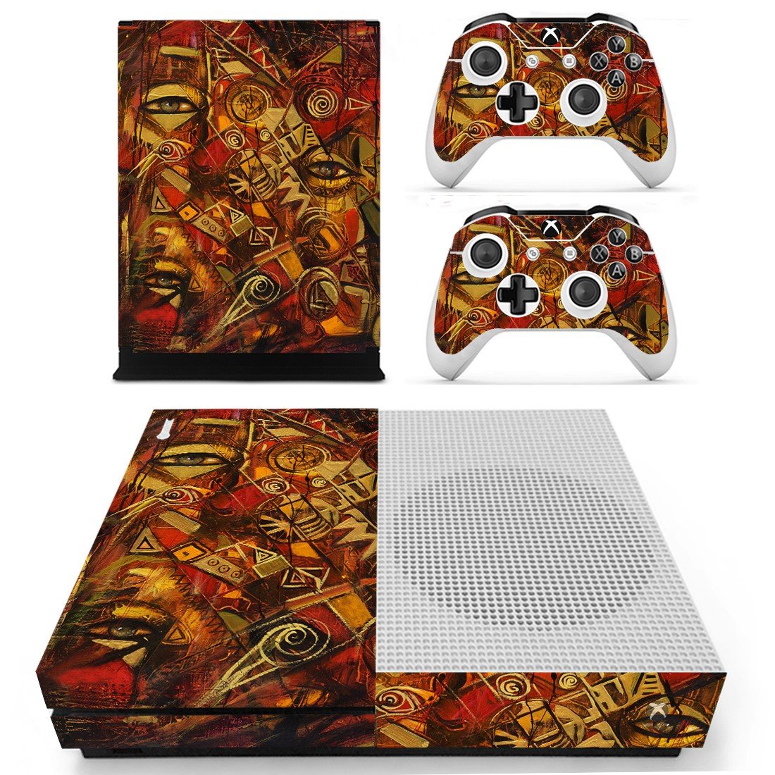 Renacer decal skin sticker for Xbox One S console and controllers