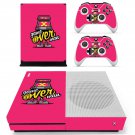 X game over decal skin sticker for Xbox One S console and controllers