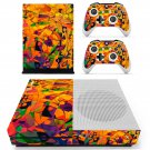 Tech wallpaper decal skin sticker for Xbox One S console and controllers