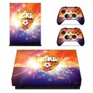 Russian professional FC decal skin sticker for Xbox One X console and controllers
