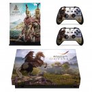 Assassins Creed Odyssey decal skin sticker for Xbox One X console and controllers