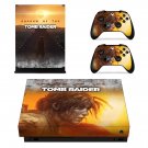 Shadow of the tomb raider decal skin sticker for Xbox One X console and controllers