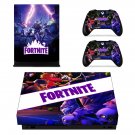 Fortnite decal skin sticker for Xbox One X console and controllers
