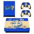 Fallout 76 decal skin sticker for Xbox One X console and controllers