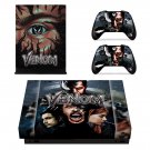 Venom decal skin sticker for Xbox One X console and controllers