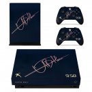 Usain Bolt decal skin sticker for Xbox One X console and controllers