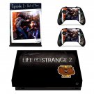 Life is Strange 2 decal skin sticker for Xbox One X console and controllers