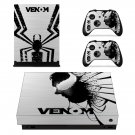 Venom decal skin sticker for Xbox One X console and controllers