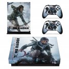 Shadow of the tomb raider decal skin sticker for Xbox One X console and controllers