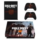 Call of Duty Black ops 4 decal skin sticker for Xbox One X console and controllers