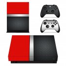 Metal floor decal skin sticker for Xbox One X console and controllers