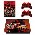 Red Dead Redemption 2 decal skin sticker for Xbox One X console and controllers