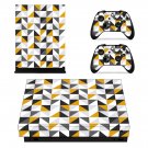 Traingle wallpaper decal skin sticker for Xbox One X console and controllers