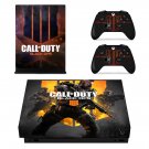 Call of Duty Black ops 4 decal skin sticker for Xbox One X console and controllers